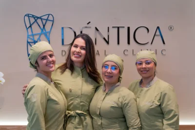 Dentica clinic dental team in Bogotá, Colombia.